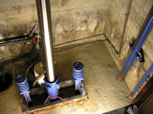 Chống thấm đáy hố PIT thang máy
