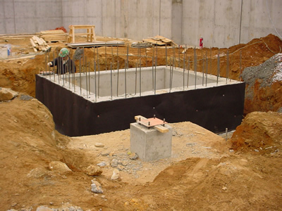 Chống thấm vách dựng hố PIT thang máy