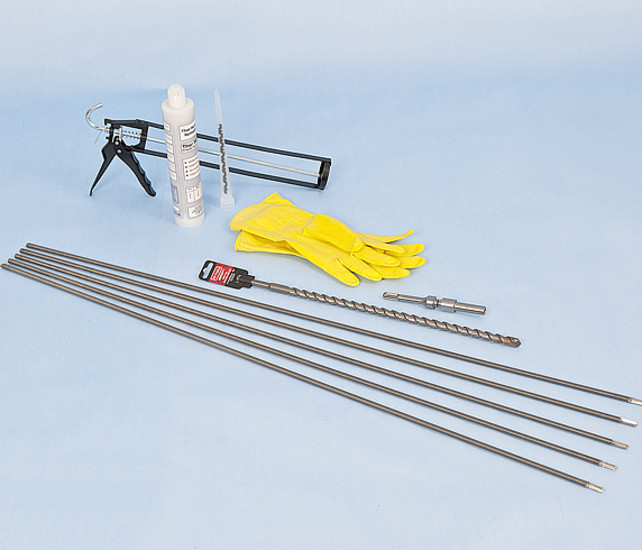 Dung cụ thi công chống ẩm mốc tường nhà